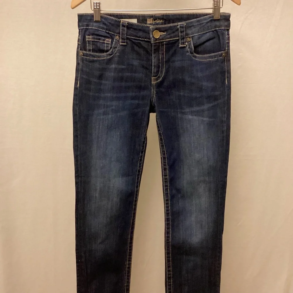 Kut From The Kloth 4 Stevie Straight Women’s Jeans Stretch Mid Rise